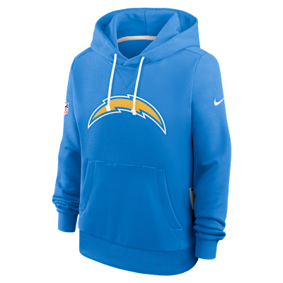 Los Angeles Chargers Sideline Women's Nike Dri-FIT NFL Pullover
